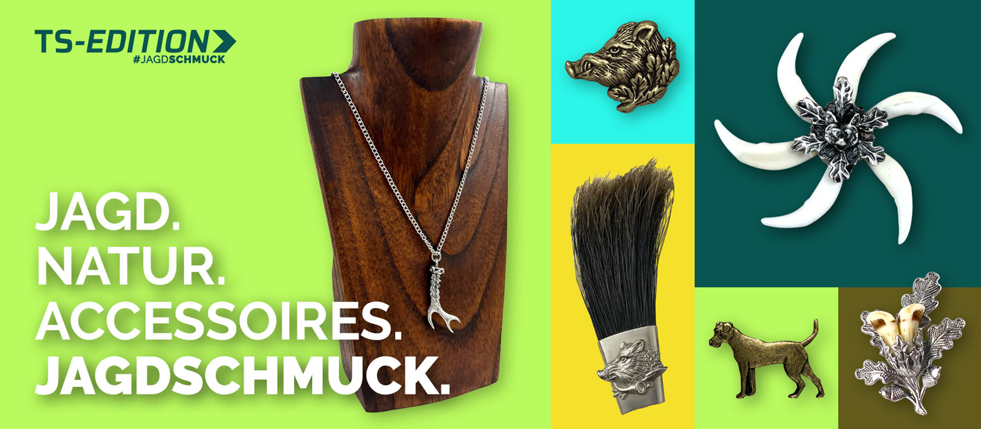 Jagdschmuck, Accessoires, Fassungen, Hülsen