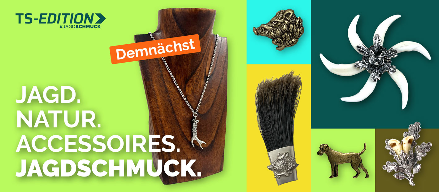Jagdschmuck, Accessoires, Fassungen, Hülsen