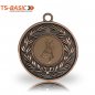 Mobile Preview: Medaille BASIC – Motiv Rehbock bronzefarben