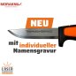 Preview: MORAKNIV® Jagdmesser „SAUSCHARF“ mit Gravurbeispiel