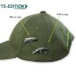 Preview: Pin/Anstecker FORELLE + HECHT am Cap