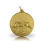 Preview: Jagdmedaille Motiv HASE in gold