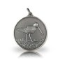 Preview: Jagdmedaille Motiv SCHNEPFE – altsilber