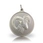 Preview: Jagdmedaille Motiv MUFFEL versilbert