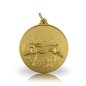 Preview: Jagdmedaille Motiv HASE in gold