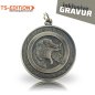 Preview: Jagdmedaille TS-EDITION Motiv Jagdhund in altsilber