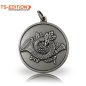 Preview: Jagdmedaille TS-EDITION Motiv Jagdhorn altsilber