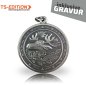 Preview: Jagdmedaille TS-EDITION Motiv ELCH altsilberfarbig