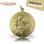 Preview: Jagdmedaille TS-EDITION Motiv ELCH goldfarbig