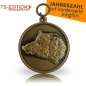 Preview: Jagdmedaille TS-EDITION Motiv SCHWARZWILD bronze
