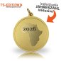 Preview: Jagdmedaille TS-EDITION Motiv AFRIKA vergoldet