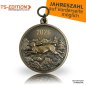 Preview: Jagdmedaille TS – FELDHASE mit Gravur der Jahreszahl auf der Vorderseite