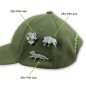 Preview: Pins/Anstecker Keiler, Fuchs und Muffel am Cap