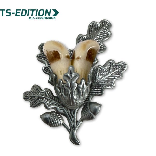 Preview: Grandelfassung EICHENLAUB mit Grandelpaar