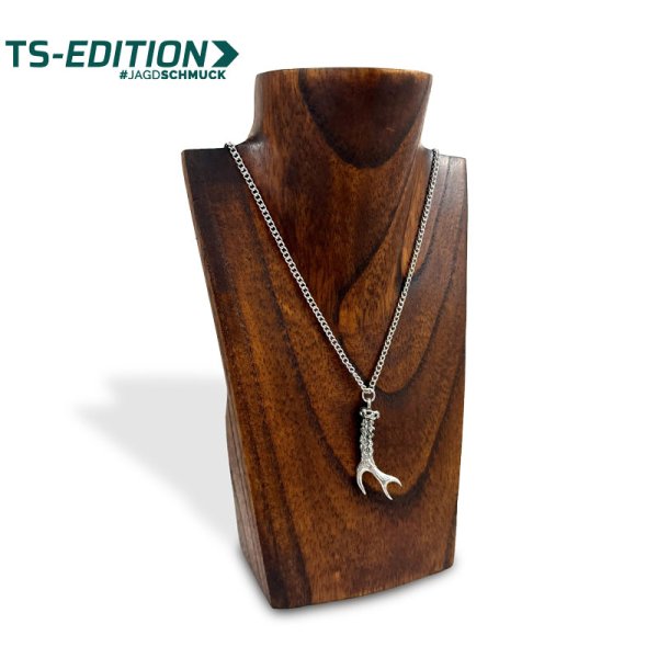 Preview: Panzerkette mit Rehgehörn-Anhänger