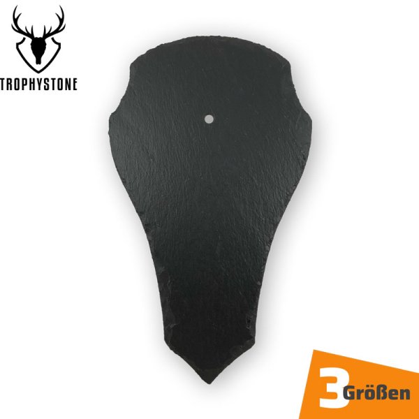 Trophäenschiefer von Trophystone für Damhirsch