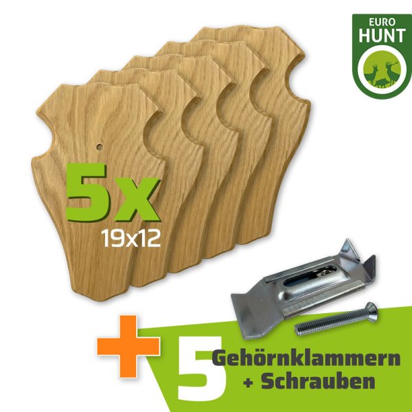 REHBOCK-SET – Eiche 1 (19x12) hell von EUROHUNT