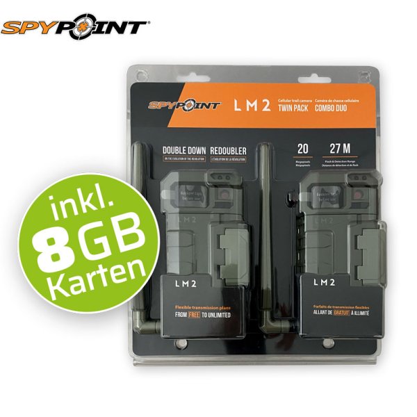 SPYPOINT® LM2 TWIN-PACK