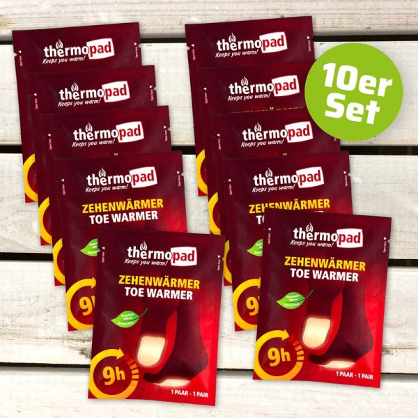Thermopad® Zehenwärmer im 10er-Set