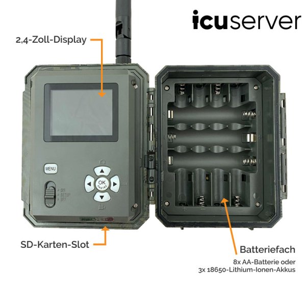 Wildkamera icucam 5 – 4G/LTE