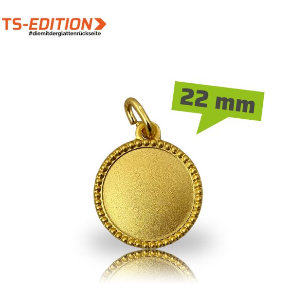 Preview: Medaille TS – OHNE MOTIV (22mm) Preview: Medaille TS – OHNE MOTIV (22mm)