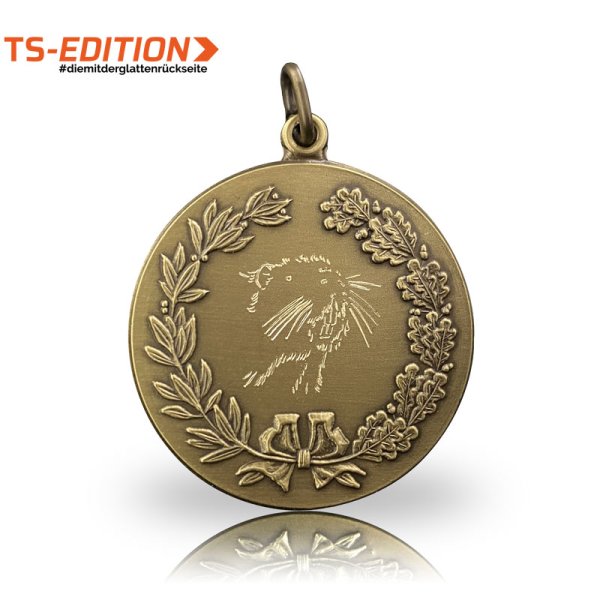 Jagdmedaille TS-EDITION Nutria bronzefarbig