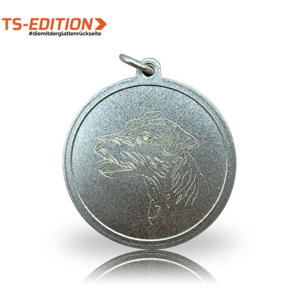 Preview: Jagdmedaille TS-EDITION TERRIER versilbert
