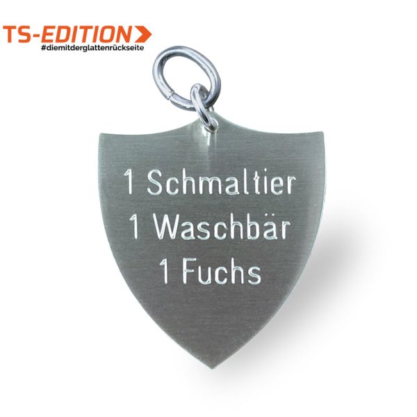 Preview: Gravurbeispiel Rückseite Medaille TS – WAPPEN, groß