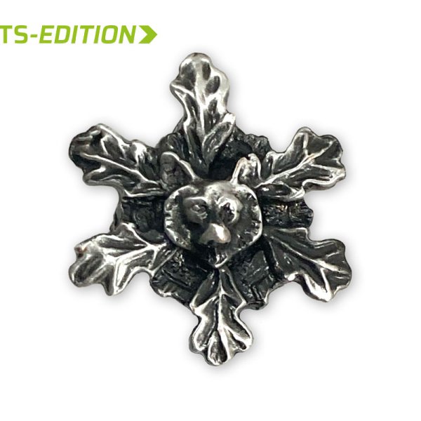 Fuchshaken-Fassung EDELWEISS mit Fuchskopf