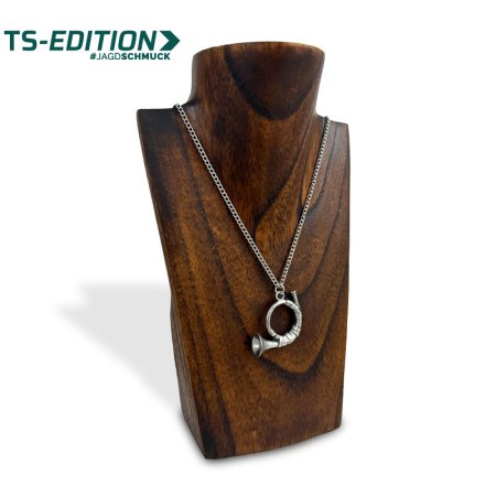 Halskette mit Jagdhorn-Anhänger