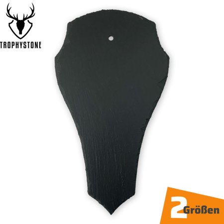 Trophäenschiefer von Trophystone für Rotwild in Tropfenform