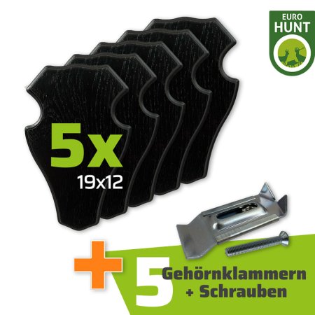 REHBOCK-SET – Eiche 1 (19x12) dunkel von EUROHUNT