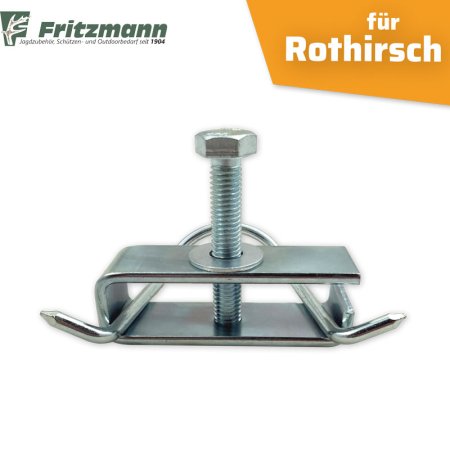 Geweihklammer „St. Hubertus“ von FRITZMANN