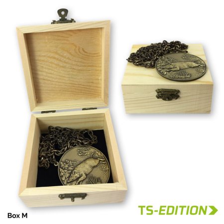 Holzbox in Größe M für Jagd-/Königsketten