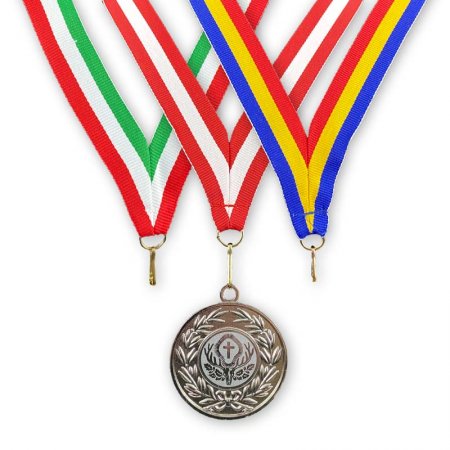 80-cm-Medaillenband in Landesfarben für Ungarn/Österreich/Rumänien