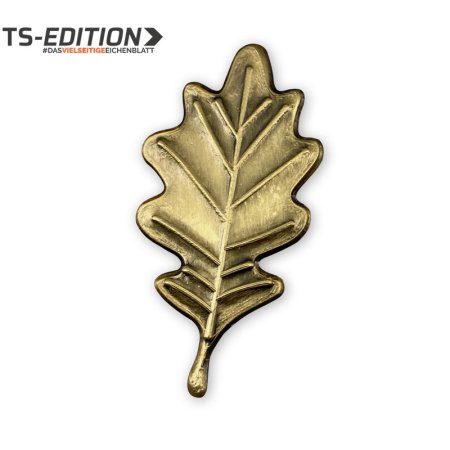 Abdeckung TS – Eichenblatt in bronze