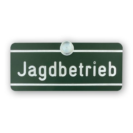 AUTOSCHILD "Jagdbetrieb"