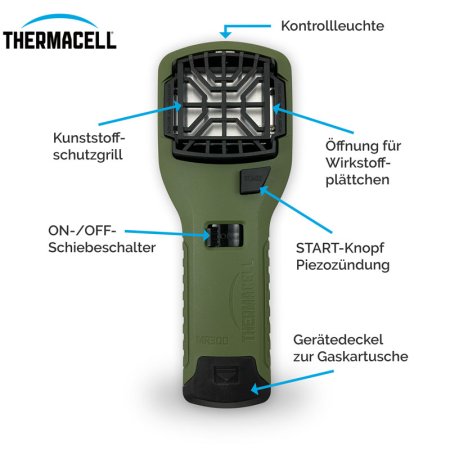 Beschreibung THERMACELL® Handgerät MR-300