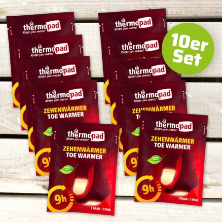 Thermopad® Zehenwärmer im 10er-Set