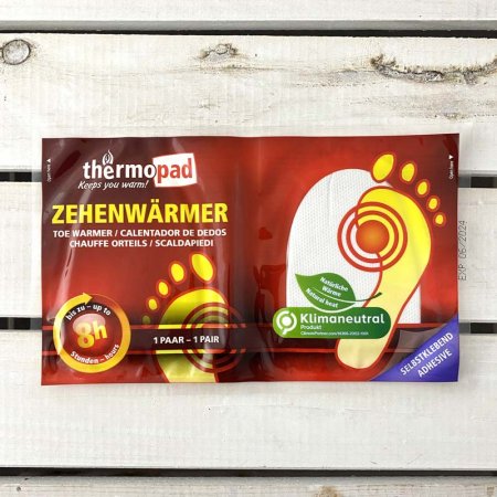 Einzelpack der Thermopad® Zehenwärmer