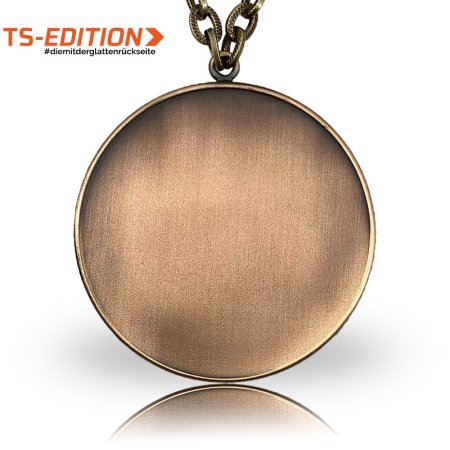 Beispiel-Rückseite Jagd-/Königskette TS in altbronze