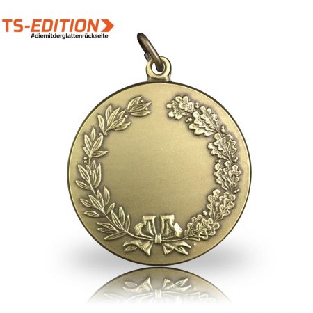 Jagdmedaille TS-EDITION Motiv OHNE MOTIV bronzefarbig