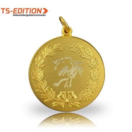 Jagdmedaille TS-EDITION Nutria vergoldet