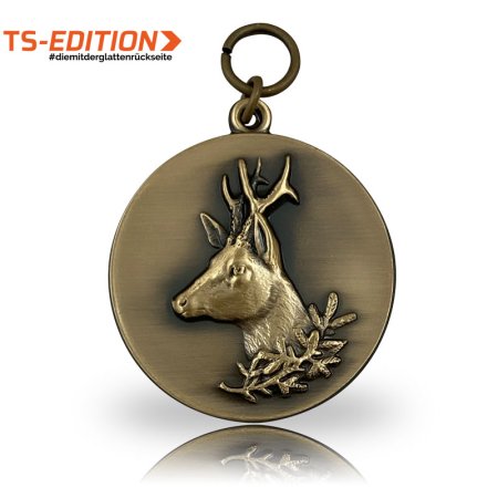 Jagdmedaille TS-EDITION Motiv REHBOCK bronze