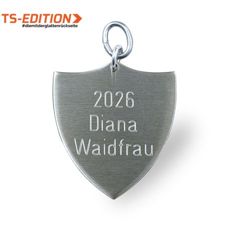 Gravurbeispiel Vorderseite Medaille TS – WAPPEN, groß