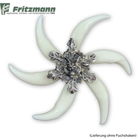 Fuchshaken-Fassung EDELWEISS mit Fuchshaken