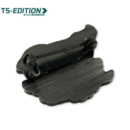 Pin/Anstecker KEILERKOPF – Rückseite mit Sicherheitsnadel