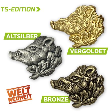 Pin/Anstecker – Motiv KEILERKOPF in 3 Farblegierungen