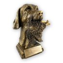 EHRENPREIS Kunstharzfigur „Hund mit Beute“