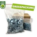 Großpackung Metall-Gehörnklammern von EUROHUNT